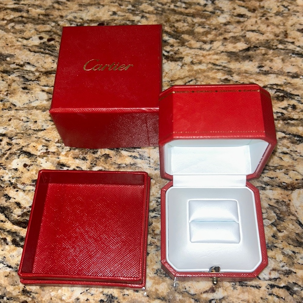 Cartier ring box